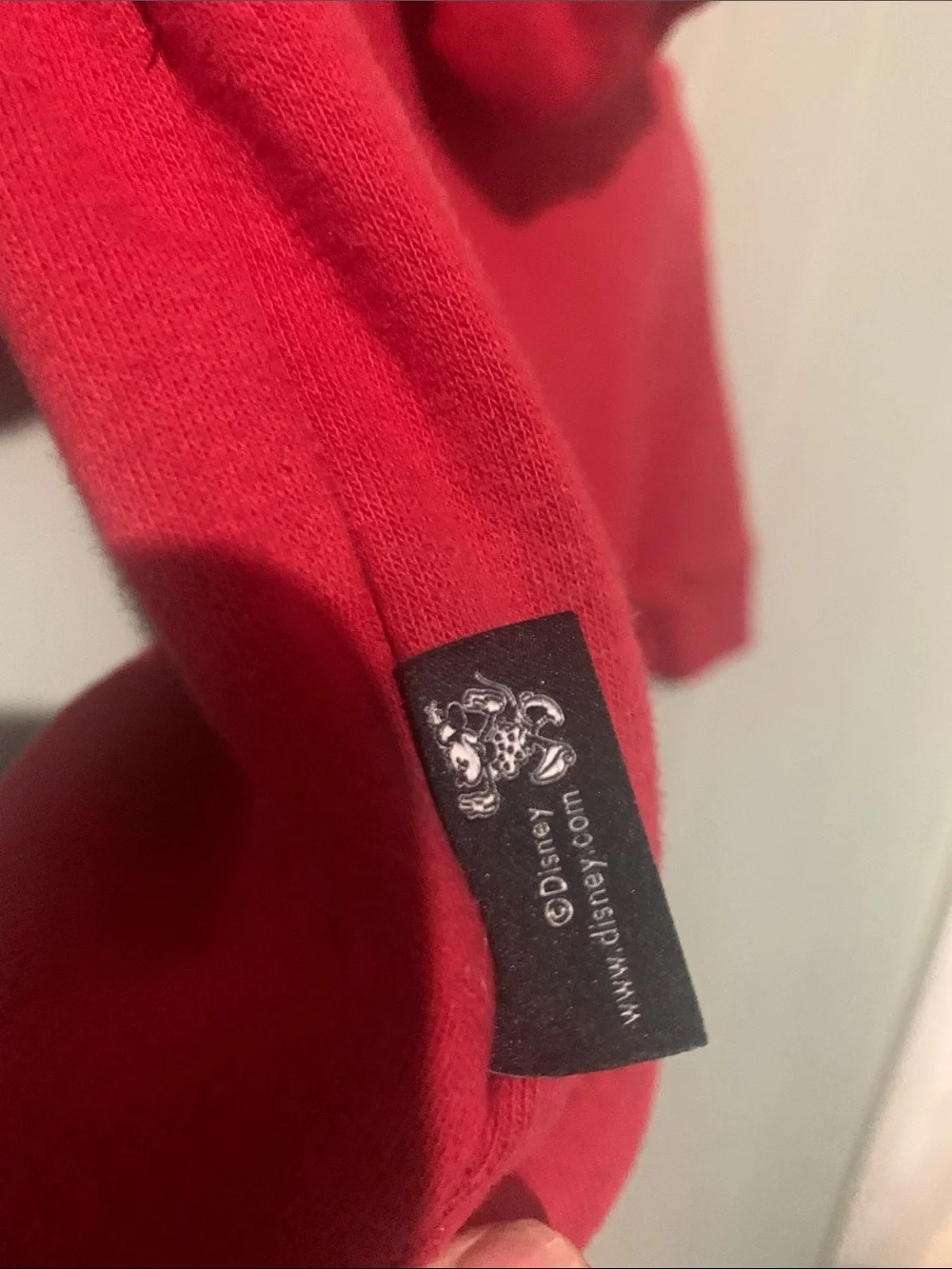 GAP Red Kids Hooded Sweatshirt with Minnie Mouse Graphic